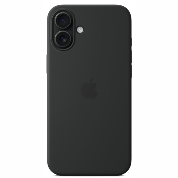 iPhone 16 Silicone Case – Black Soft-Touch Protective Cover | Slim & Stylish Phone Case