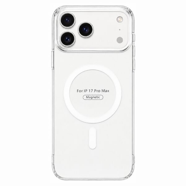 iPhone 17 Pro Max Clear Case | Anti-Yellow MagSafe Compatible Cover – CaseTown